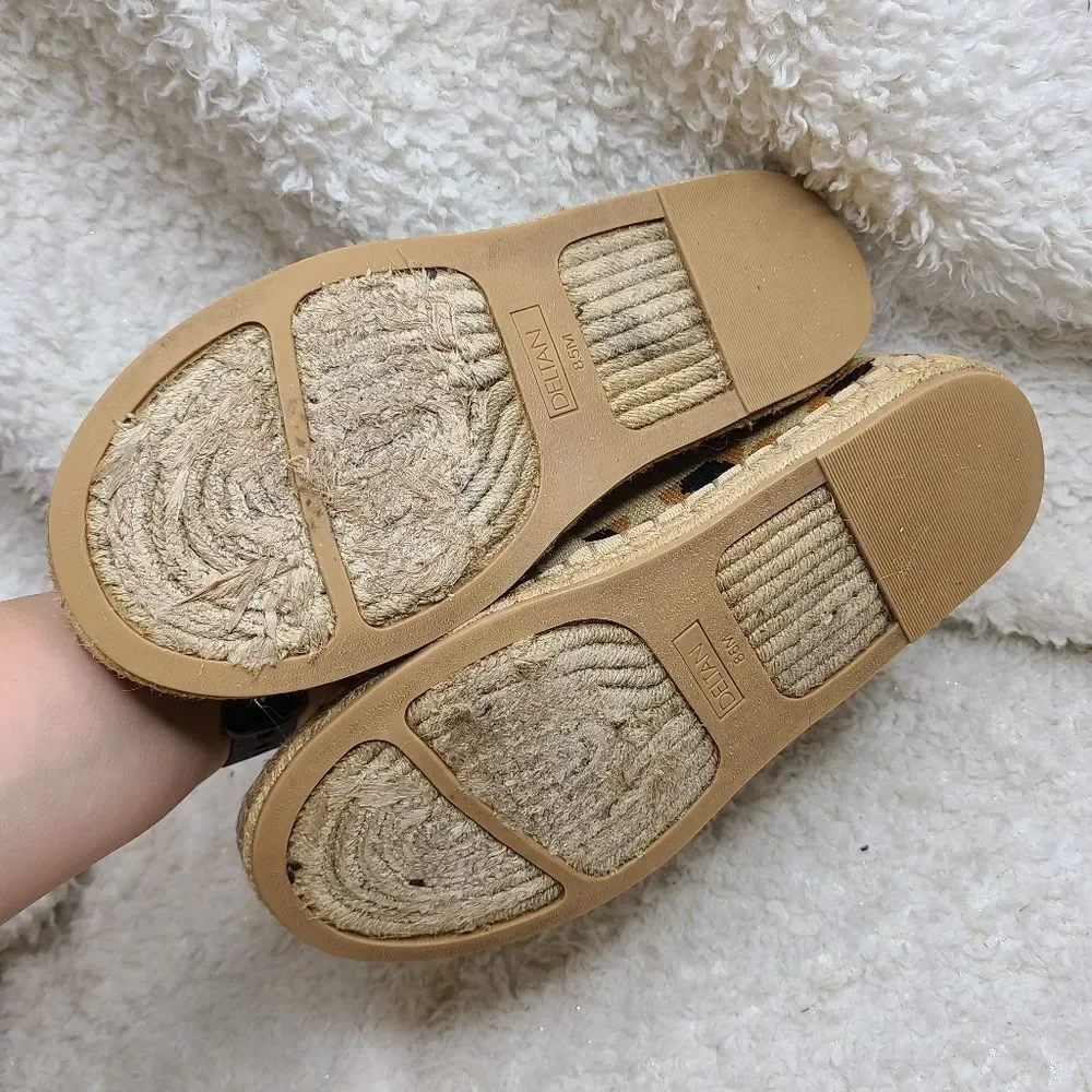 Deltan Hensley flyknit‎ espadrille flats size 8.5